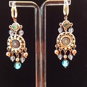 LC Earrings‎ Floral Chandelier